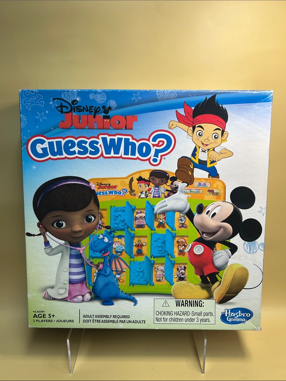 2013 Disney Junior Guess Who ? Game by Hasbro Complete